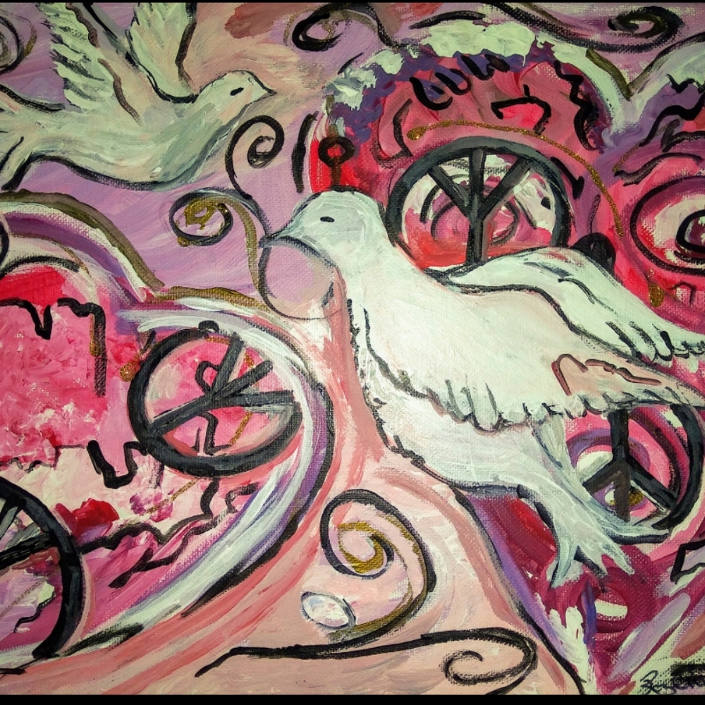 Love & Peace Art Print